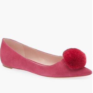 Kate Spade Amour Pom Flats
Size 6